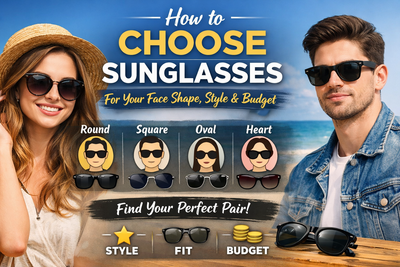 How to Choose the Perfect Sunglasses for Your Face Shape, Style & Budget