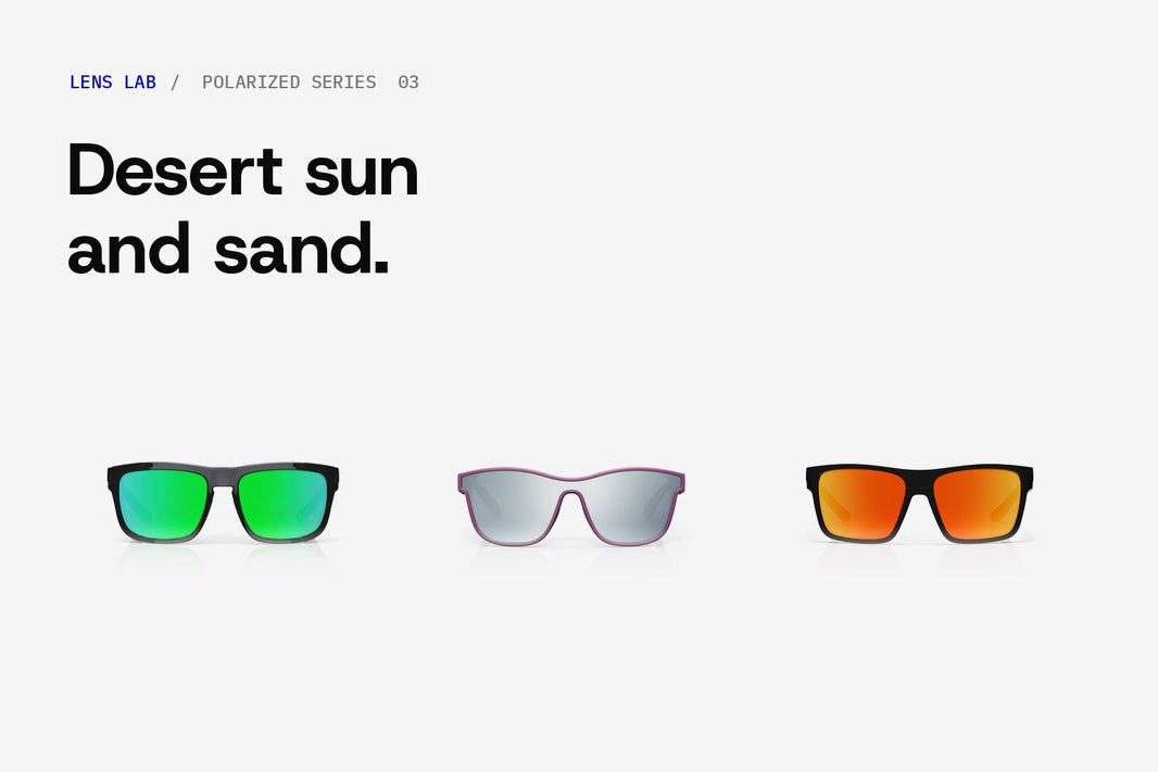Juno, Radar and Theo wrap sunglasses