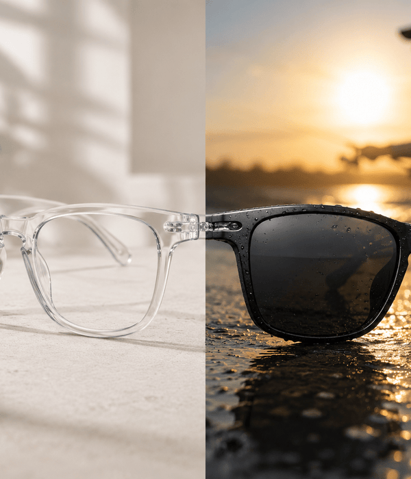 Clear vs. Tinted Sunglasses: Which One Should You Actually Buy? - VIBES