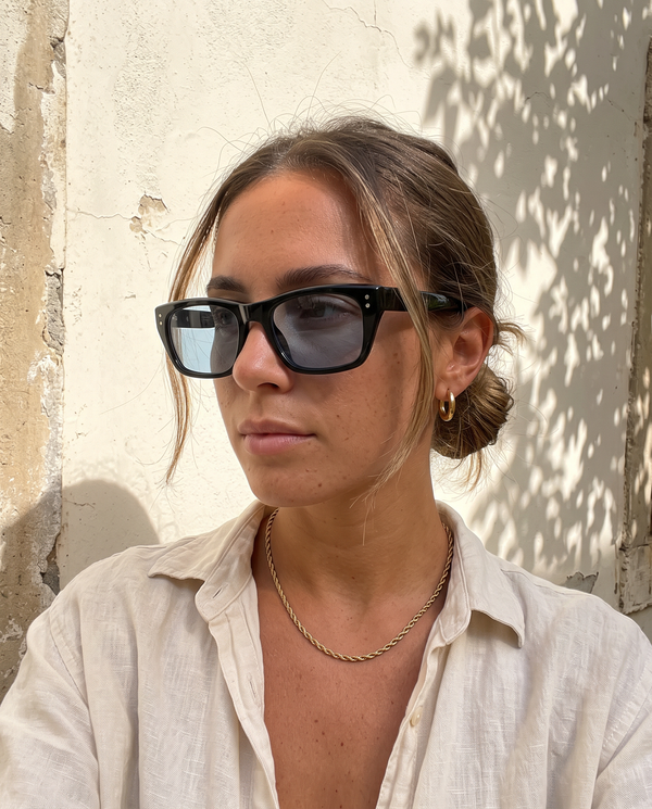 Riviera sunglasses, seen on the move