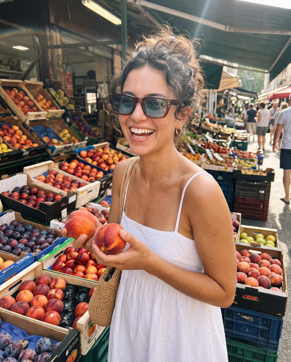 Riviera sunglasses, seen on the move