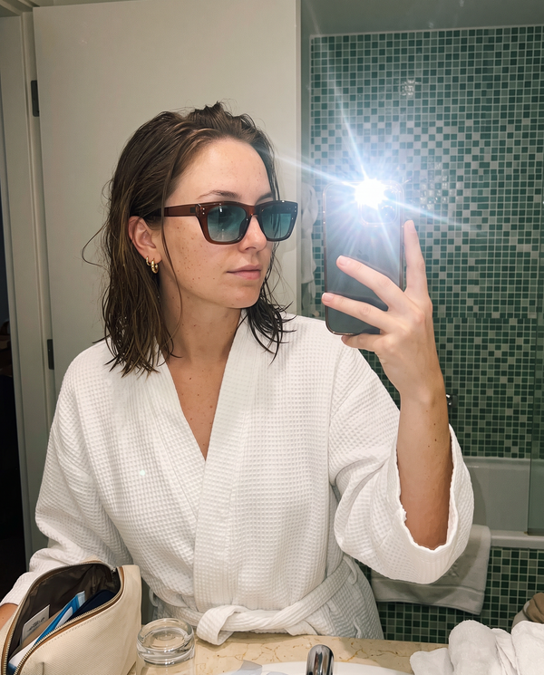 Riviera sunglasses, seen on the move