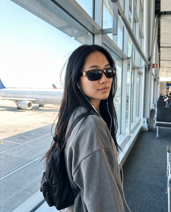 Specter sunglasses, seen on the move