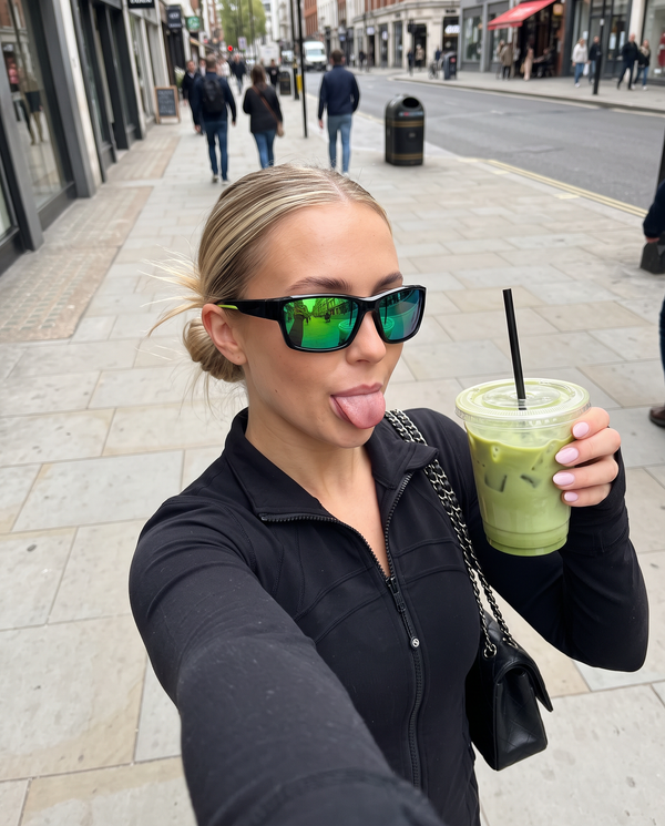 Specter sunglasses, seen on the move