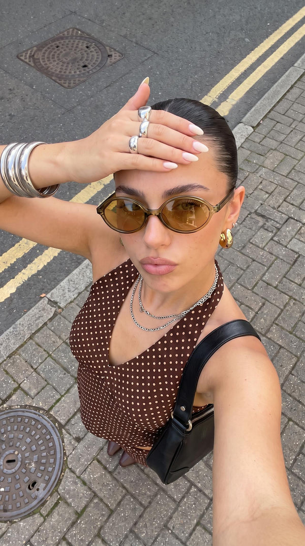 Mojave sunglasses, seen on the move