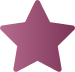 Purple star on a white background