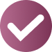 Purple check mark icon